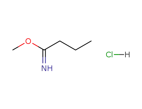 methyl imini ester hydrochloride of butyric acid
