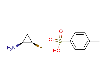 (1R*,2S*)-2-fluorocyclopropylammonium p-toluenesulfonate