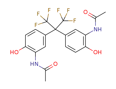 2,2-bis(3-acetamido-4-hydroxyphenyl)hexafluoropropane