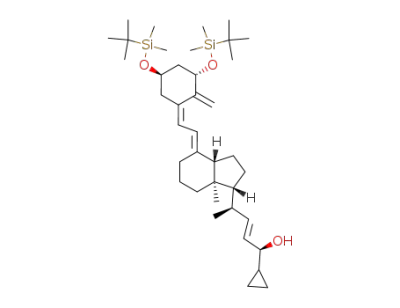 (1S,3R)-bis(tert-butyldimethylsilyloxy)-20(R)-(3'(S)-cyclopropyl-3'-hydroxyprop-1'(E)-enyl)-9,10-secopregna-5(Z),7(E),10<sup>(19)</sup>-triene