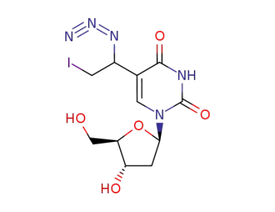 5-(1-azido-2-iodoethyl)-2'-deoxyuridine