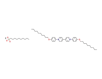 N,N'-bis(4-decoxyphenyl)-4,4'-bipyridinium di(1-decylsulfonate)
