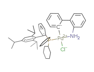 (chloro(2-dicyclohexylphosphino-2′,4′,6′-triisopropyl-1,1′-biphenyl)[2-(2′-amino-1,1′-biphenyl)]palladium(II))