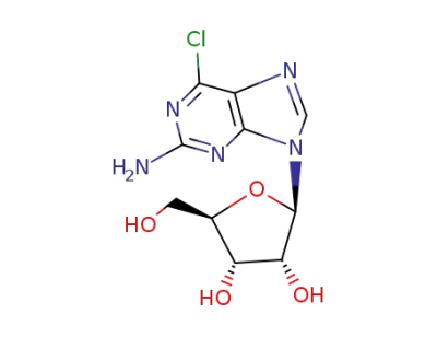 2-Amino-6-chloropurine riboside