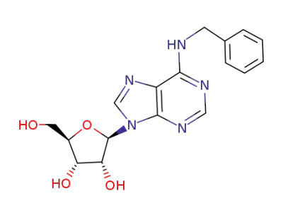 N<sub>6</sub>-Benzyladenosine