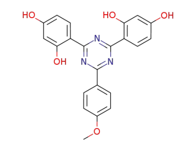 4-[4-(2,4-dihydroxyphenyl)-6-(4-methoxyphenyl)-1,3,5-triazin-2-yl]benzene-1,3-diol