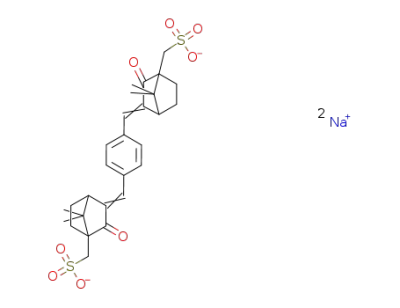 disodium terephthalylidene dicamphor sulfonic acid
