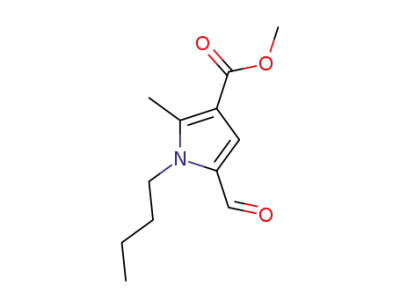 methyl N-butyl-2-methyl-5-formylpyrrole-3-carboxylate