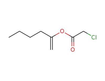 chloro-acetic acid-(1-butyl-vinyl ester)